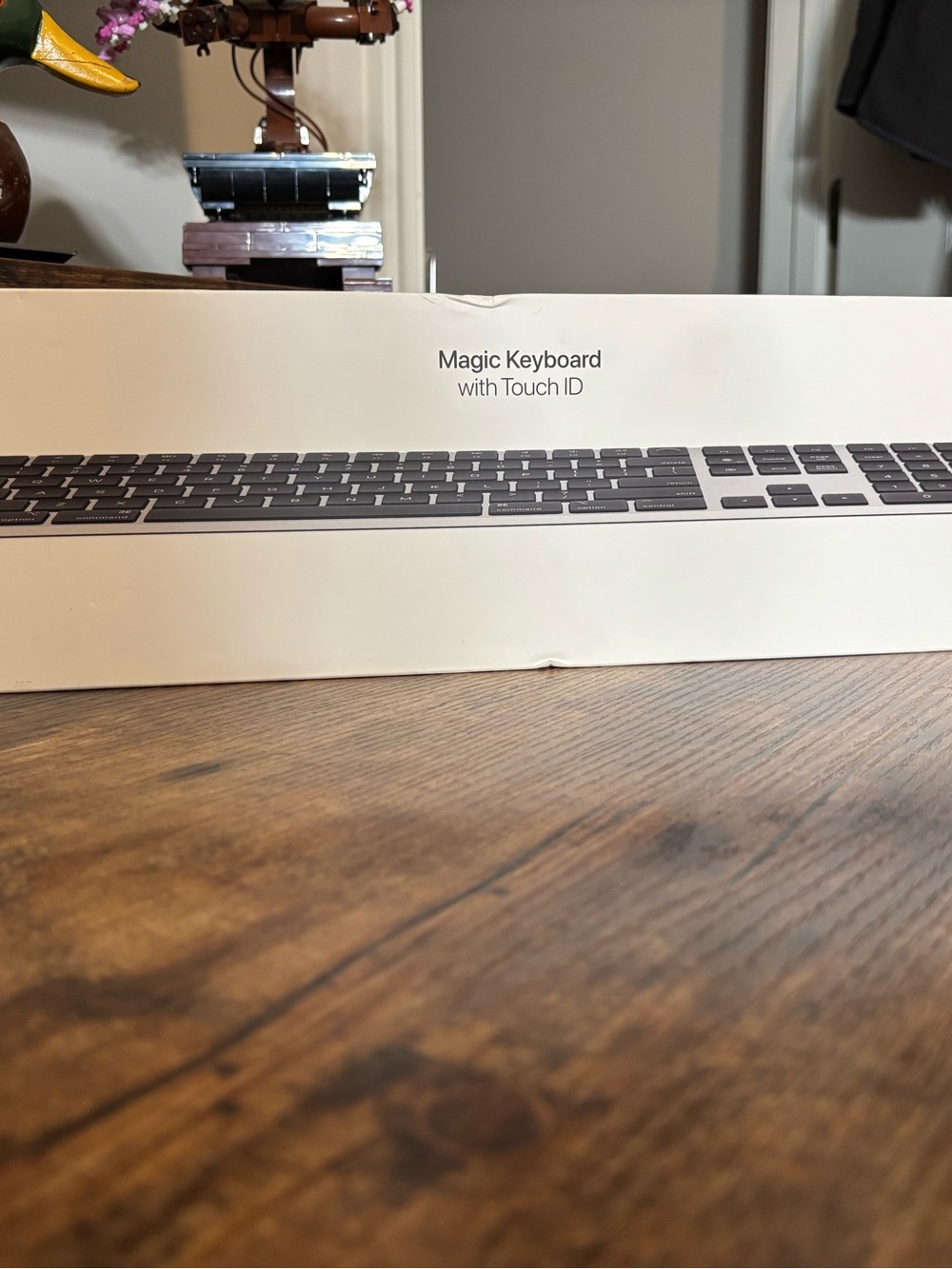 Apple Magic A2520 Silver Black Wireless Bluetooth Qwerty Keyboard with Touch ID